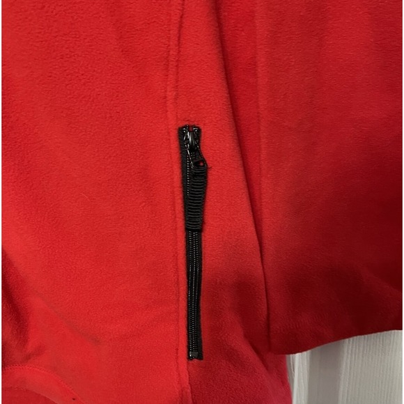 Clique NWT Full Zip Jacket Long Sleeve Fleece Red Men's Size‎ XXL - Picture 3 of 8